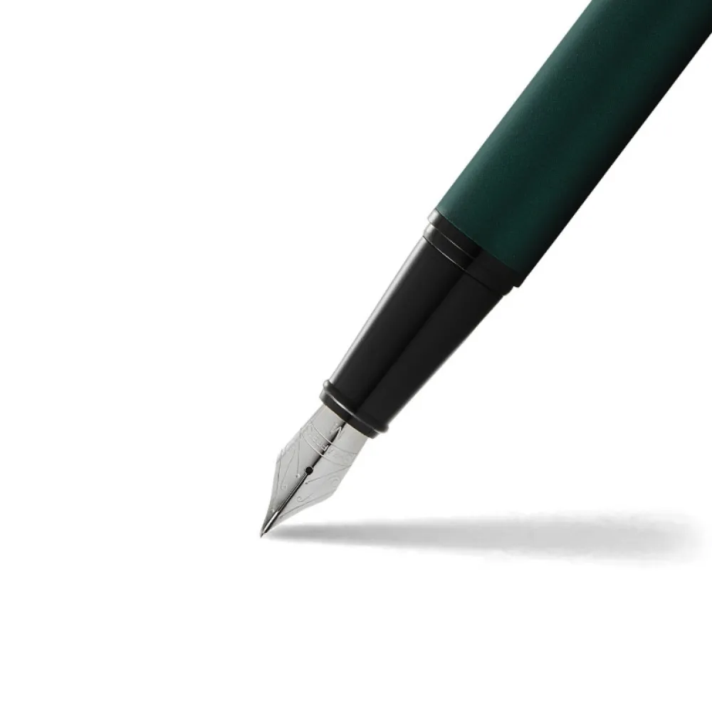 Sheaffer Pióro wieczne 300 - - Matte Green Black Trim F > Pióra Wieczne