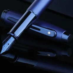 Sheaffer Pióro wieczne 100 - - Satin Blue M > Pióra Wieczne
