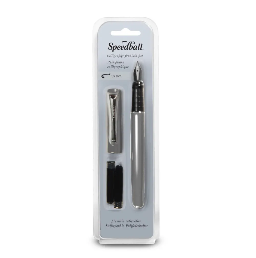Speedball Pióro wieczne - - Silver 1,9 mm B > Pióra Wieczne