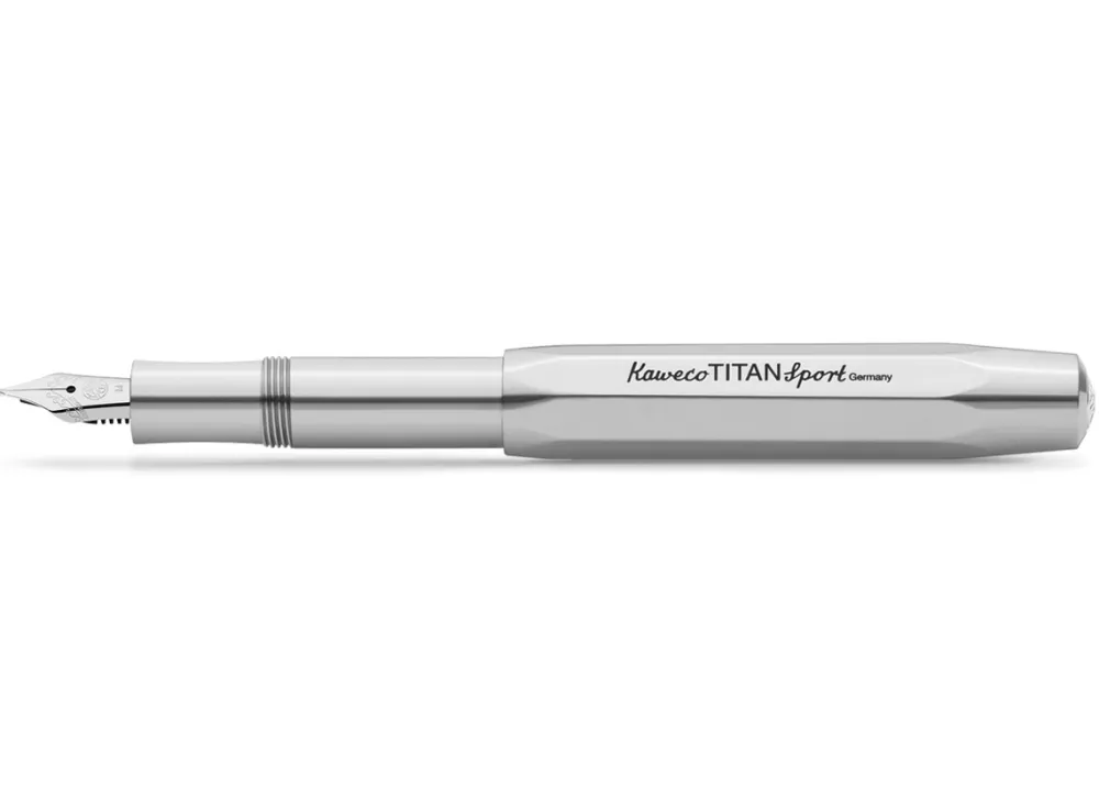 Kaweco Pióro wieczne Titan Sport - - tytanowe EF