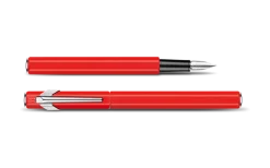 Caran d'Ache Pióro wieczne 849 z etui - - czerwone, EF ><noscript><img width=