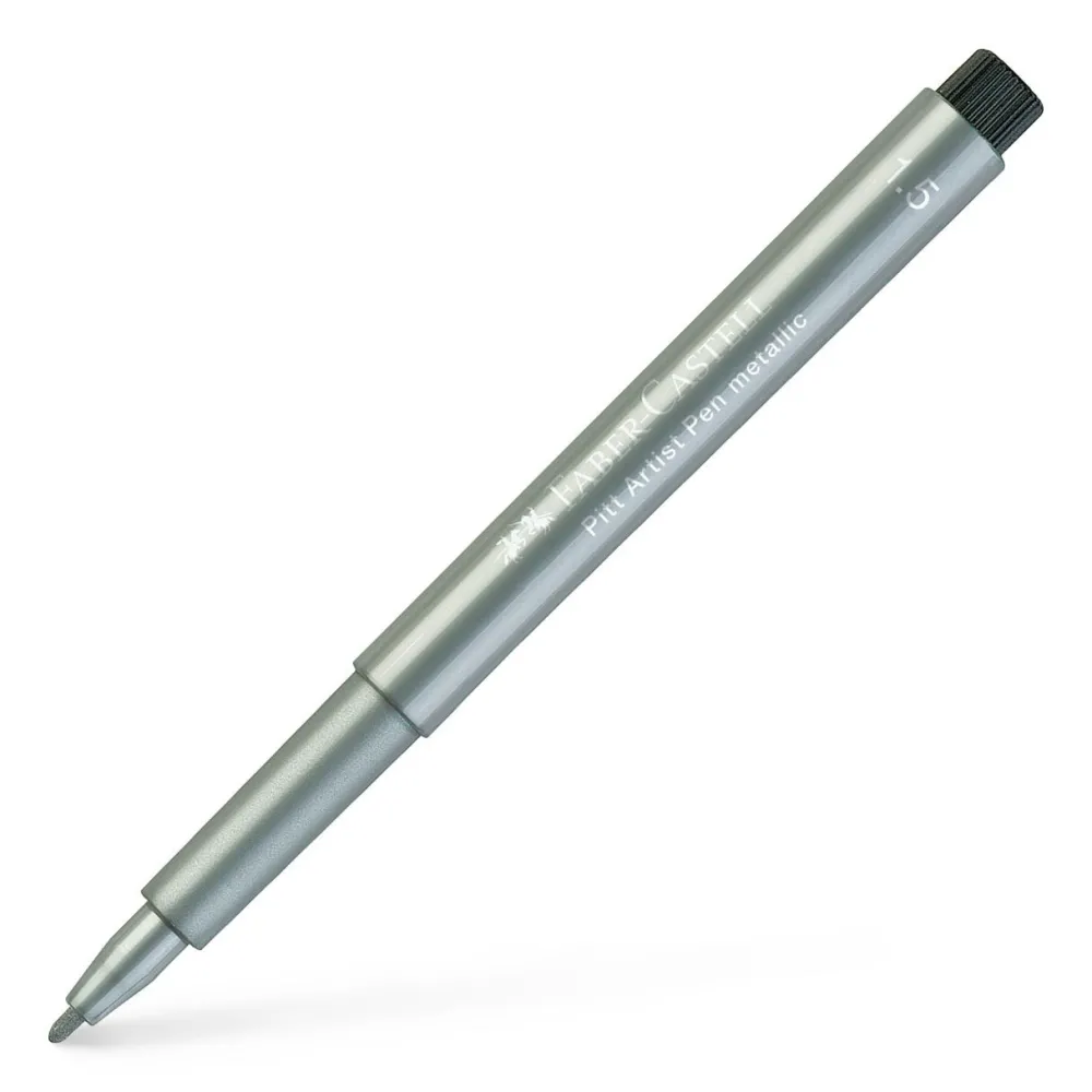 Faber-Castell Pisak artystyczny Pitt Artist Pen - - 251, Silver