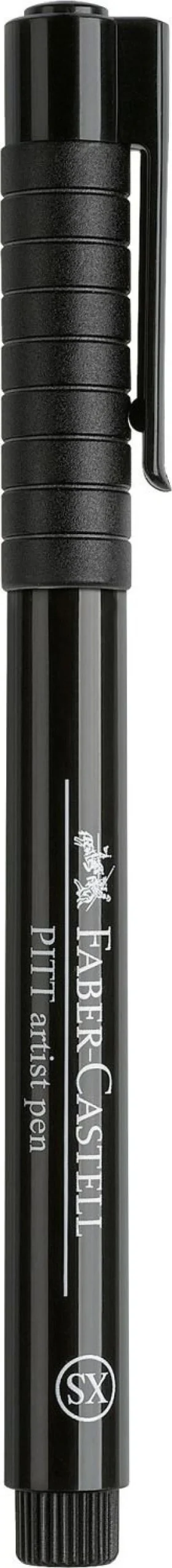 Faber-Castell Pisak artystyczny Pitt Artist Pen - - czarny, XS > Markery, Brushpeny I Pisaki