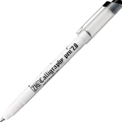 Kuretake Pisak do kaligrafii - - czarny 2 mm > Pisaki Kaligraficzne