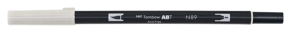 Tombow Pisak dwustronny Dual Brush Pen - - Warm Grey 1