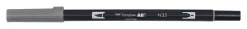 Tombow Pisak dwustronny Dual Brush Pen - - Lamp Black > Markery, Brushpeny I Pisaki|Pisaki Kaligraficzne