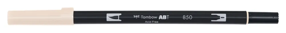 Tombow Pisak dwustronny Dual Brush Pen - - Crimson > Markery, Brushpeny I Pisaki|Pisaki Kaligraficzne