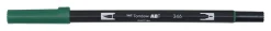 Tombow Pisak dwustronny Dual Brush Pen - - Holly Green > Markery, Brushpeny I Pisaki|Pisaki Kaligraficzne