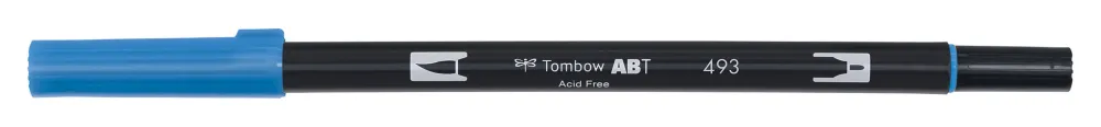 Tombow Pisak dwustronny Dual Brush Pen - - Reflex Blue