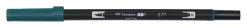 Tombow Pisak dwustronny Dual Brush Pen - - Hunter Green > Markery, Brushpeny I Pisaki|Pisaki Kaligraficzne