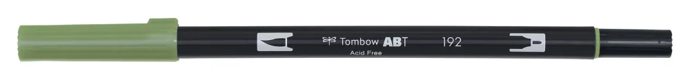 Tombow Pisak dwustronny Dual Brush Pen - - Asparagus