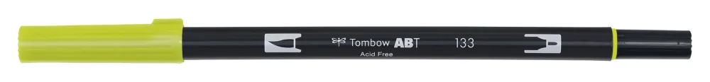 Tombow Pisak dwustronny Dual Brush Pen - - Chartreuse