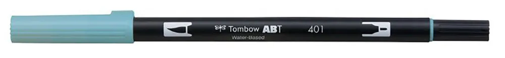 Tombow Pisak dwustronny Dual Brush Pen - - Aqua