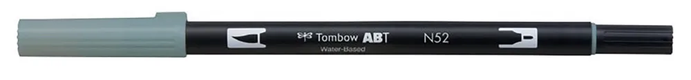 Tombow Pisak dwustronny Dual Brush Pen - - Cool Grey 8