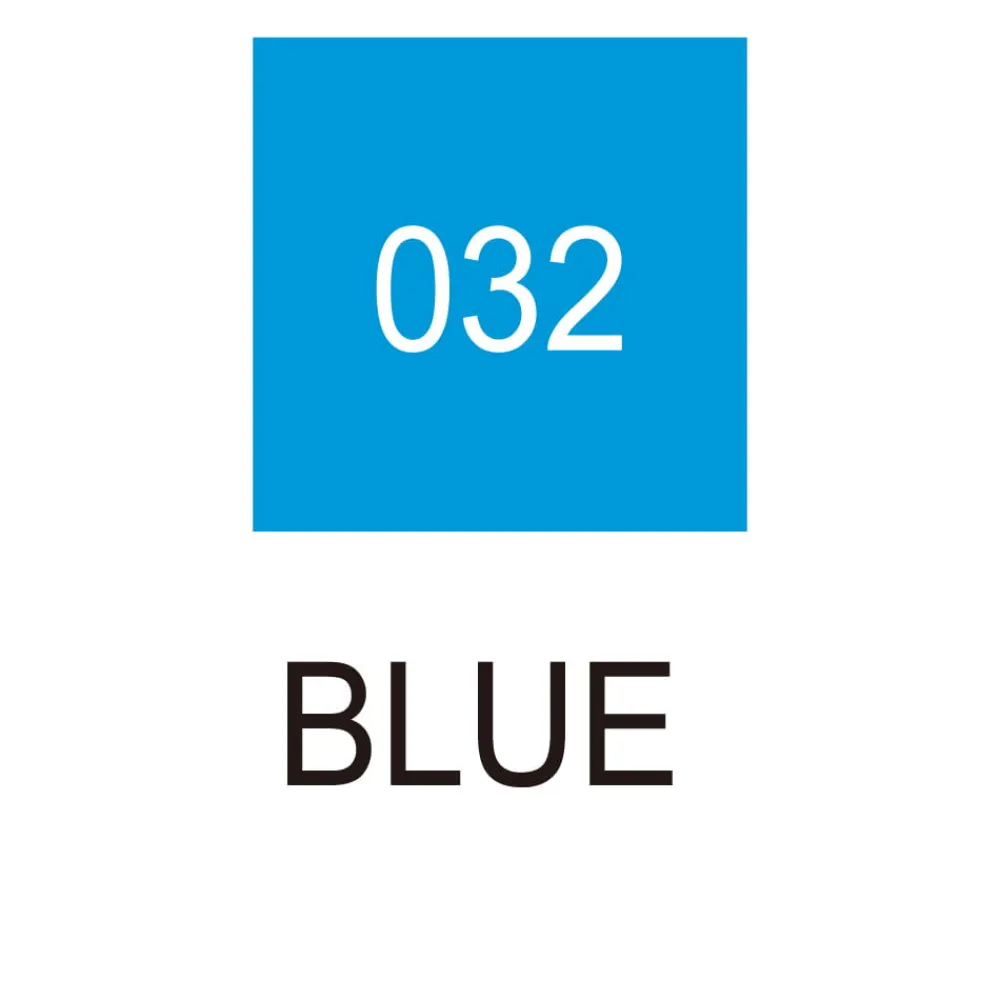 Kuretake Pisak dwustronny Zig Clean Color Dot - - Blue