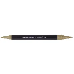 Cricco Pisaki pędzelkowe dwustronne - - metaliczne, 2 kolory > Markery, Brushpeny I Pisaki