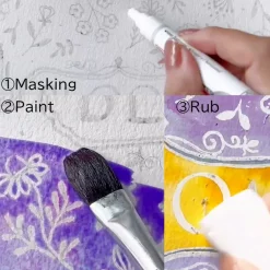 Kuretake Pisak maskujący do akwareli Masking Writer Medium - - 2 mm > Media Do Akwareli