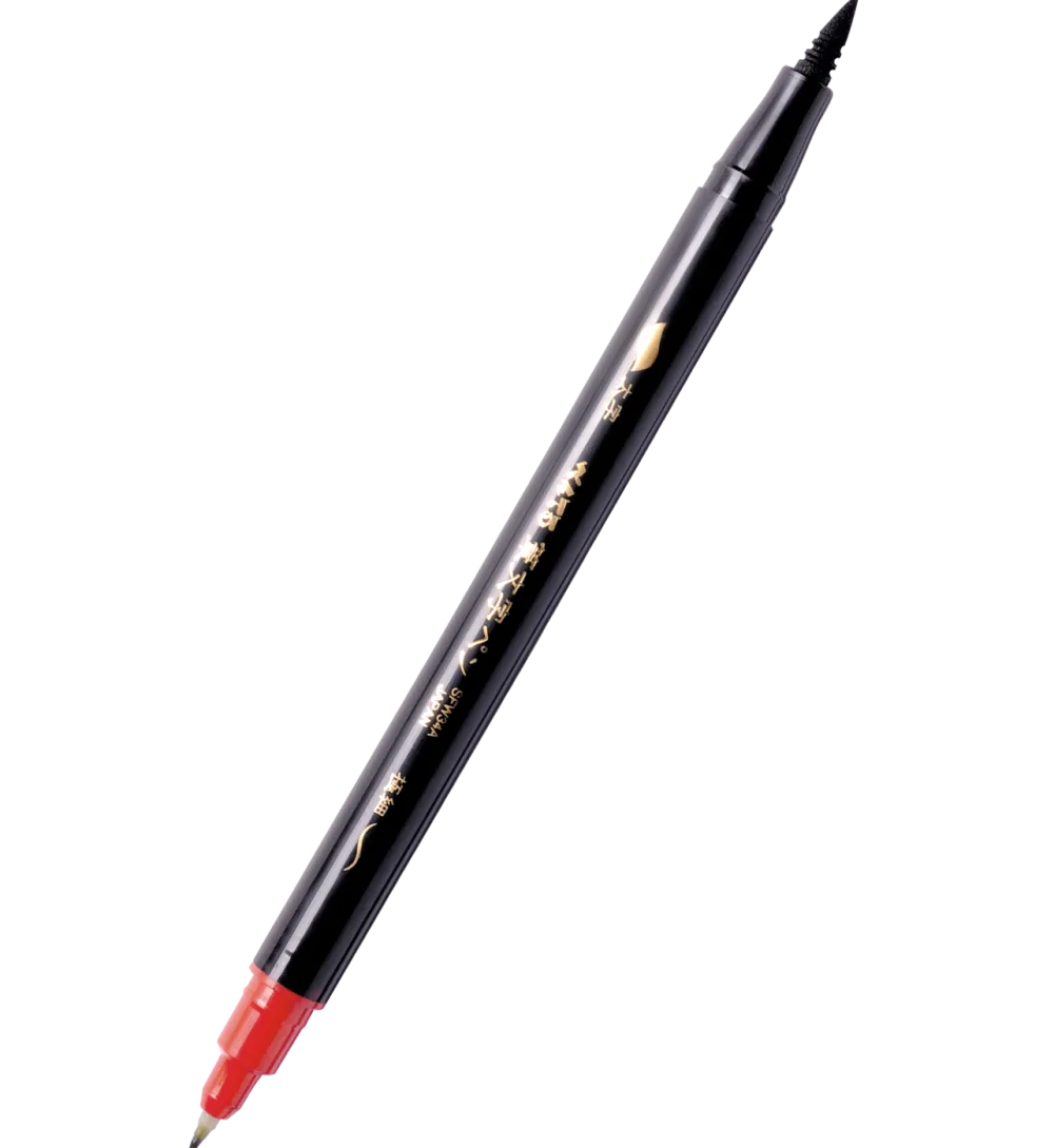 Pentel Pisak pędzelkowy Brush Pen - - dwustronny