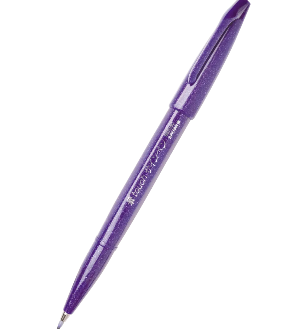 Pentel Pisak pędzelkowy Brush Sign Pen - - błękitny > Pisaki Kaligraficzne