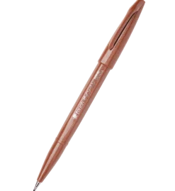 Pentel Pisak pędzelkowy Brush Sign Pen - - zielony > Pisaki Kaligraficzne