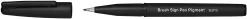 Pentel Pisak pędzelkowy Brush Sign Pigment Pen - - czarny > Pisaki Kaligraficzne