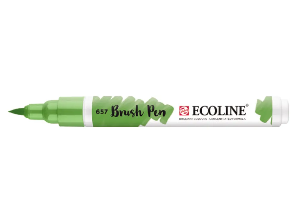 Talens Pisak pędzelkowy Ecoline - - Bronze Green