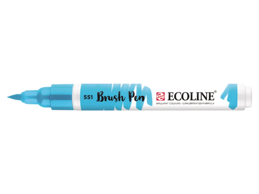 Talens Pisak pędzelkowy Ecoline - - Sky Blue Light