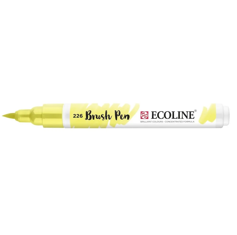 Talens Pisak pędzelkowy Ecoline - - Pastel Yellow