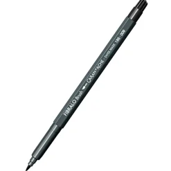 Caran d'Ache Pisak pędzelkowy Fibralo Brush - - 009, Black