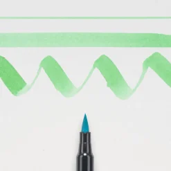 Sakura Pisak pędzelkowy Koi Coloring Brush Pen - - Peacock Green
