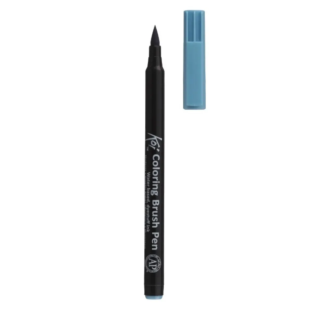 Sakura Pisak pędzelkowy Koi Coloring Brush Pen - - Orient Blue