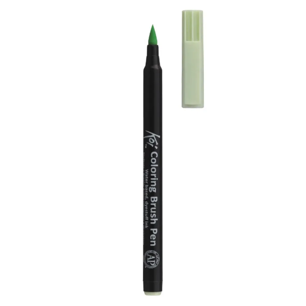 Sakura Pisak pędzelkowy Koi Coloring Brush Pen - - Lime Green Light