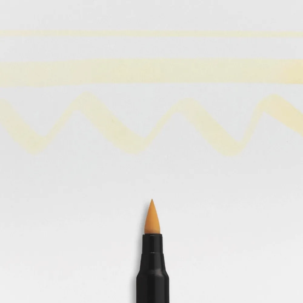 Sakura Pisak pędzelkowy Koi Coloring Brush Pen - - Naples Yellow Pale