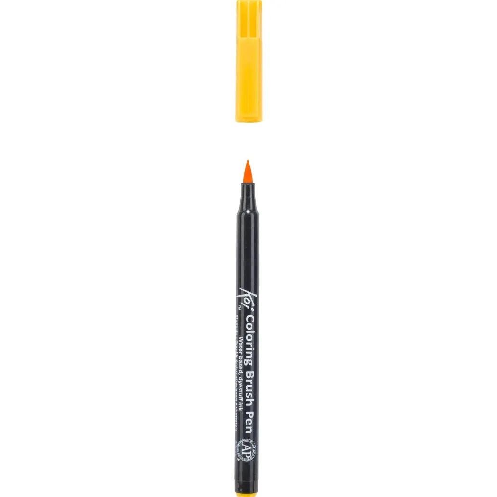 Sakura Pisak pędzelkowy Koi Coloring Brush Pen - - Yellow Deep