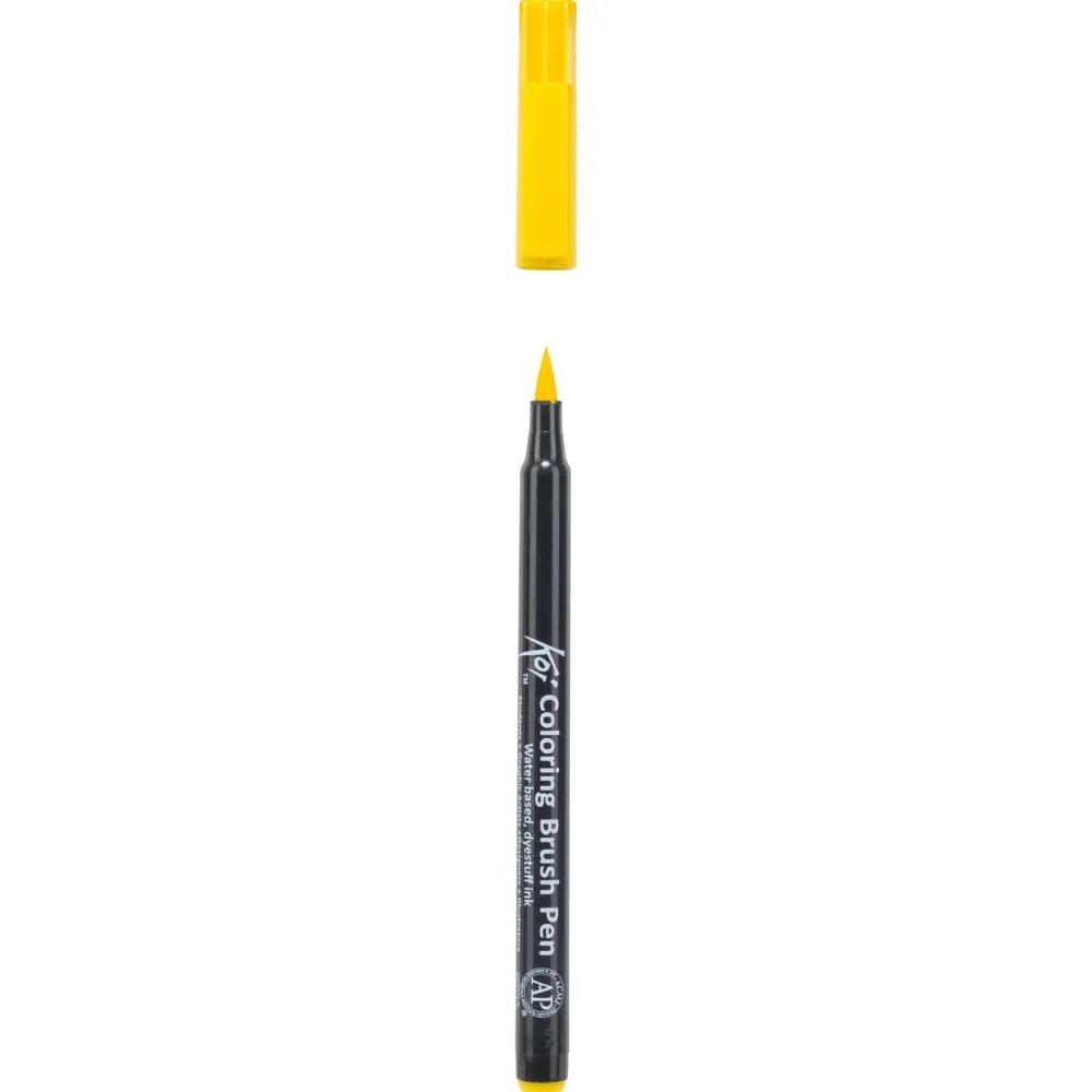 Sakura Pisak pędzelkowy Koi Coloring Brush Pen - - Yellow