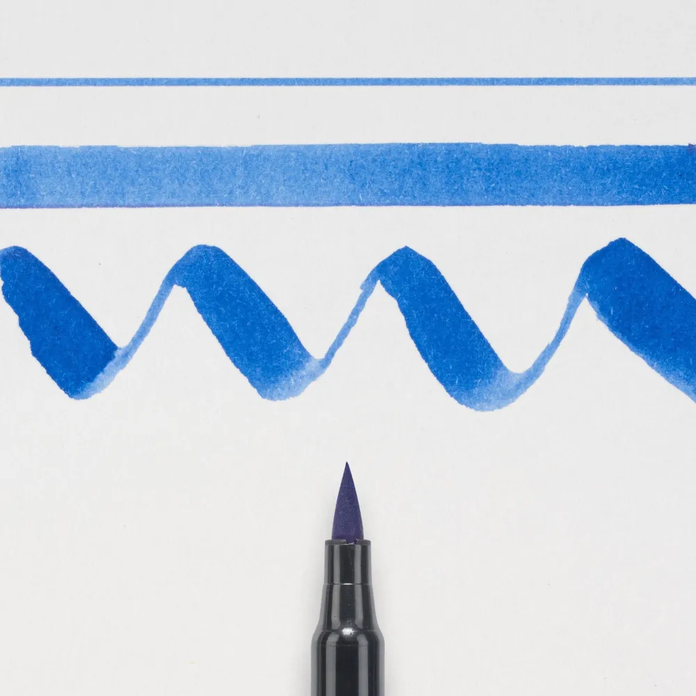 Sakura Pisak pędzelkowy Koi Coloring Brush Pen - - Steel Blue > Markery, Brushpeny I Pisaki