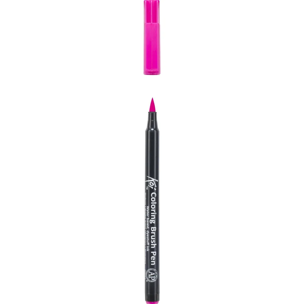 Sakura Pisak pędzelkowy Koi Coloring Brush Pen - - Rose Red