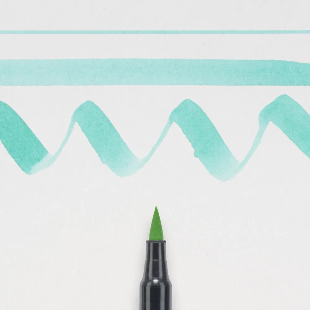 Sakura Pisak pędzelkowy Koi Coloring Brush Pen - - Ice Green