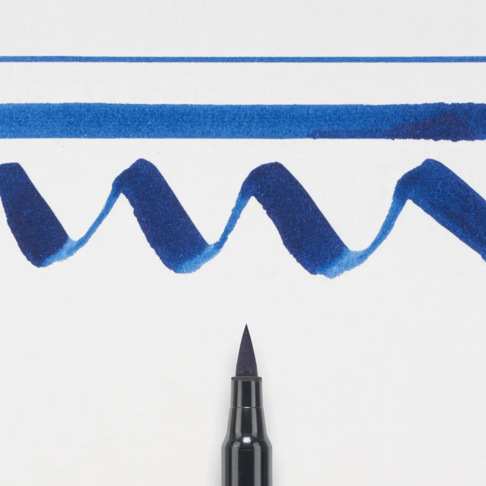 Sakura Pisak pędzelkowy Koi Coloring Brush Pen - - Prussian Blue