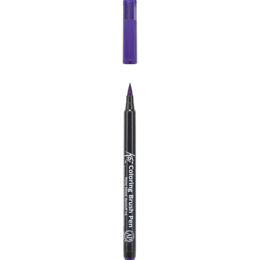 Sakura Pisak pędzelkowy Koi Coloring Brush Pen - - Purple > Markery, Brushpeny I Pisaki
