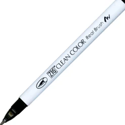Kuretake Pisak pędzelkowy Zig Clean Color Real Brush - - 010, Black ><noscript><img width=