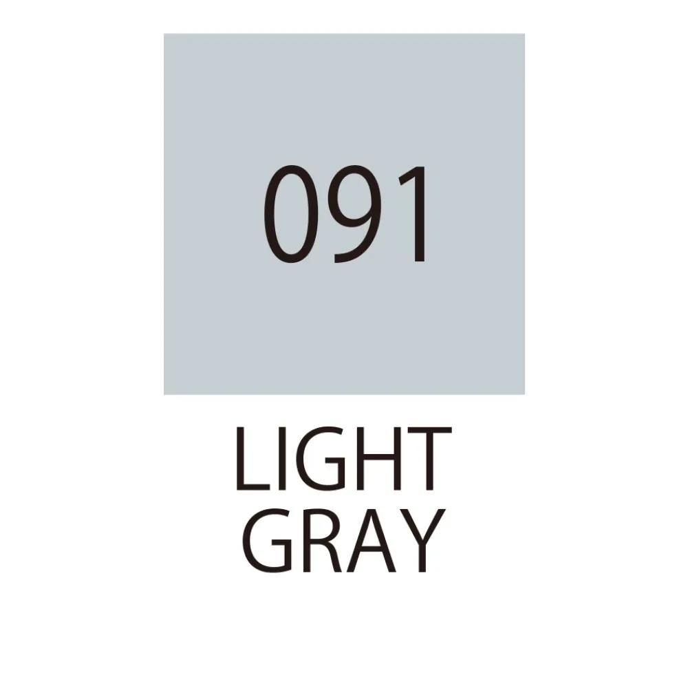 Kuretake Pisak pędzelkowy Zig Fudebiyori - - Light Gray