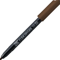 Kuretake Pisak pędzelkowy Zig Fudebiyori - - Light Brown > Markery, Brushpeny I Pisaki