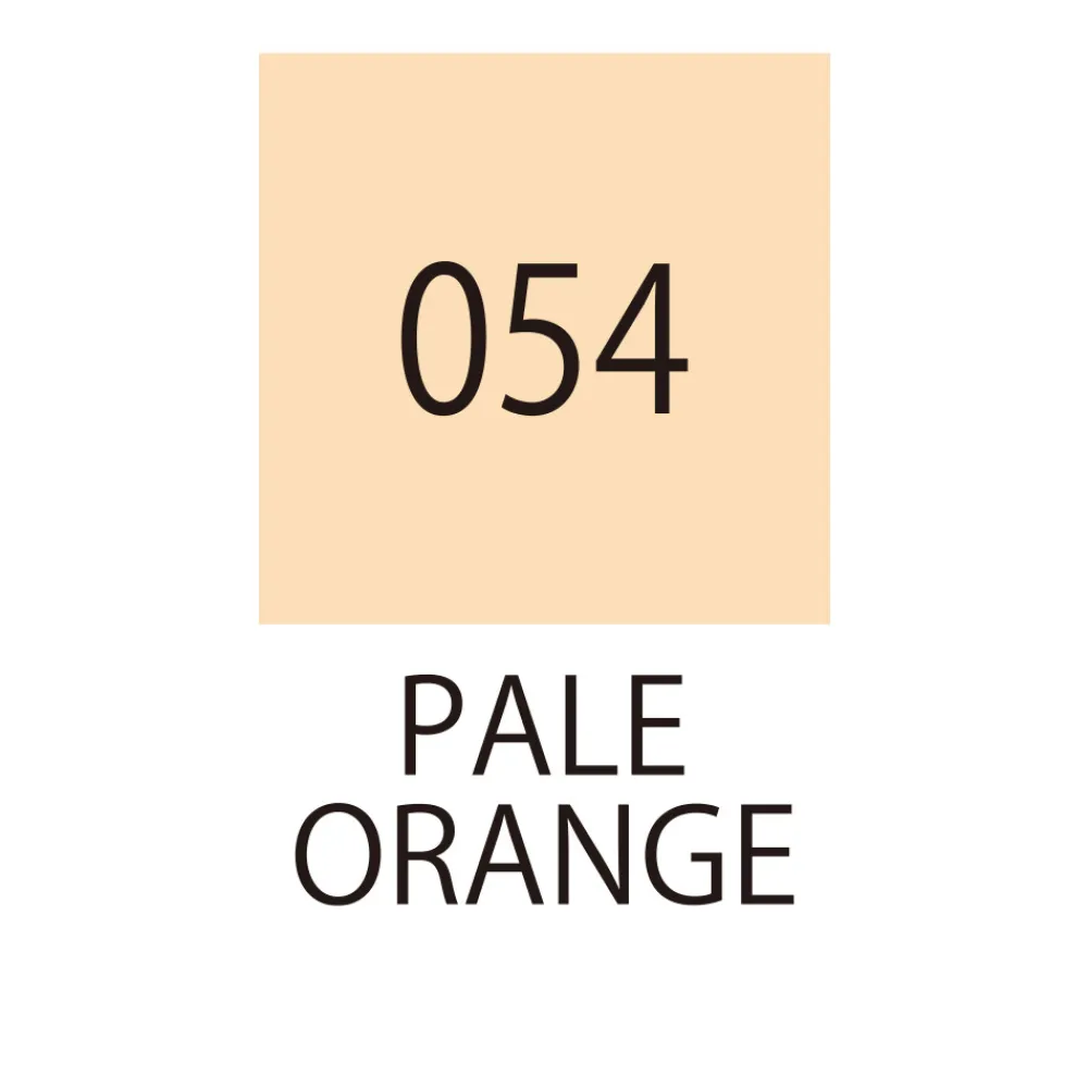 Kuretake Pisak pędzelkowy Zig Fudebiyori - - Pale Orange