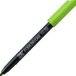 Kuretake Pisak pędzelkowy Zig Fudebiyori - - Light Green > Markery, Brushpeny I Pisaki