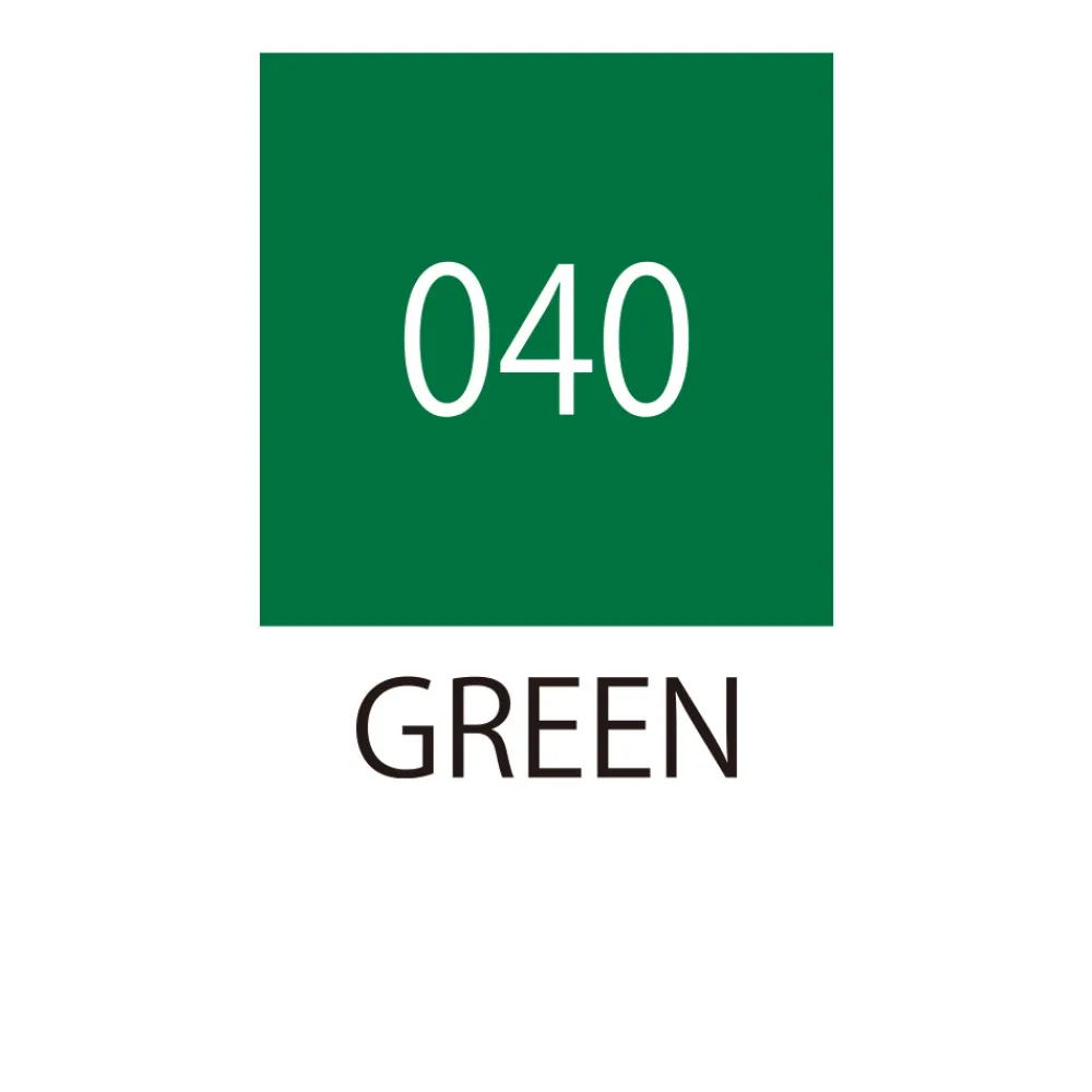 Kuretake Pisak pędzelkowy Zig Fudebiyori - - Green