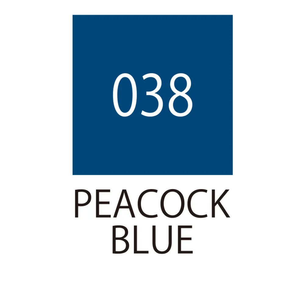 Kuretake Pisak pędzelkowy Zig Fudebiyori - - Peacock Blue