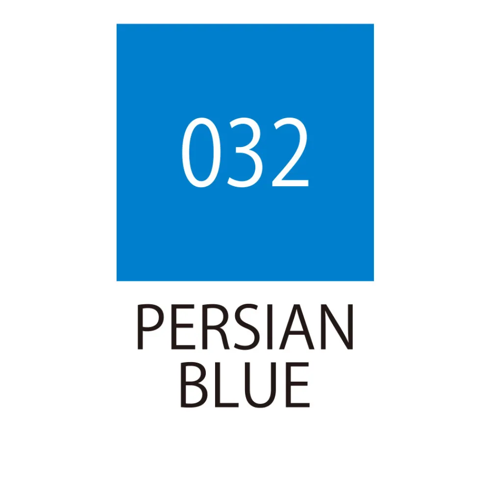 Kuretake Pisak pędzelkowy Zig Fudebiyori - - Persian Blue