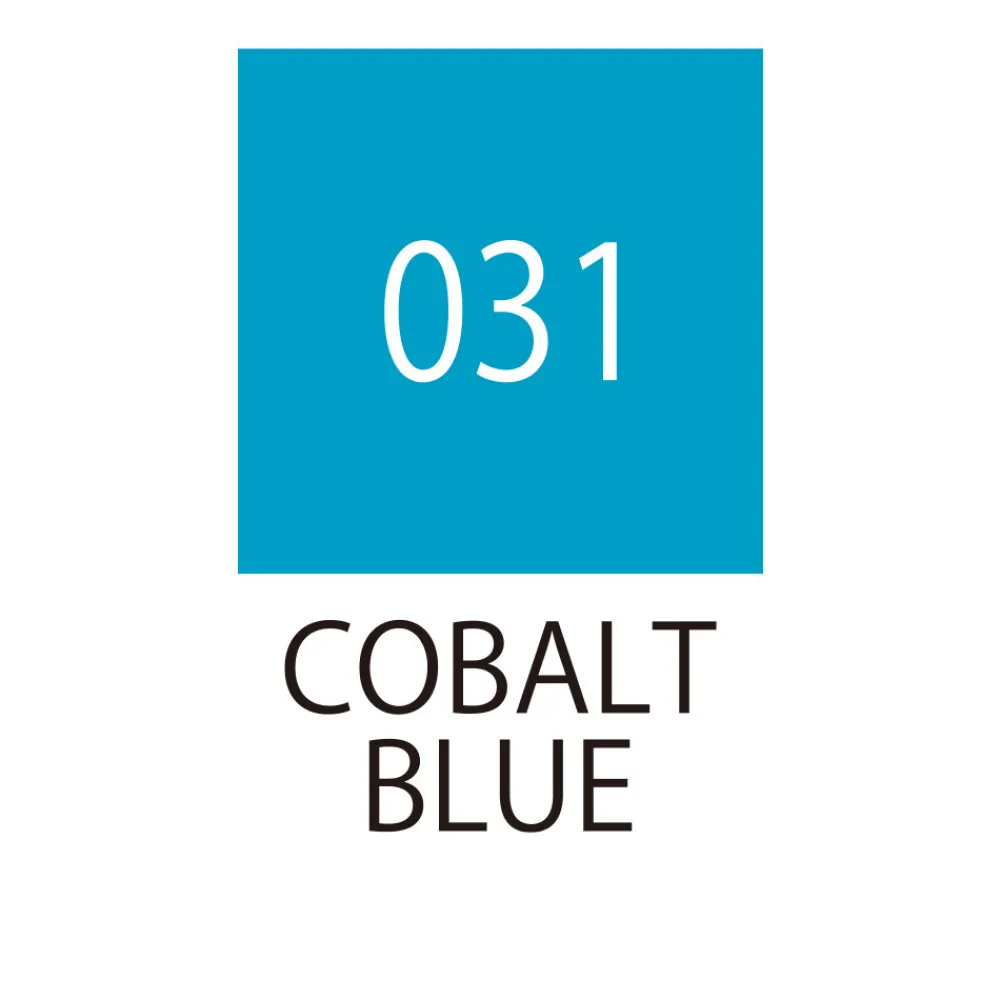 Kuretake Pisak pędzelkowy Zig Fudebiyori - - Cobalt Blue > Markery, Brushpeny I Pisaki