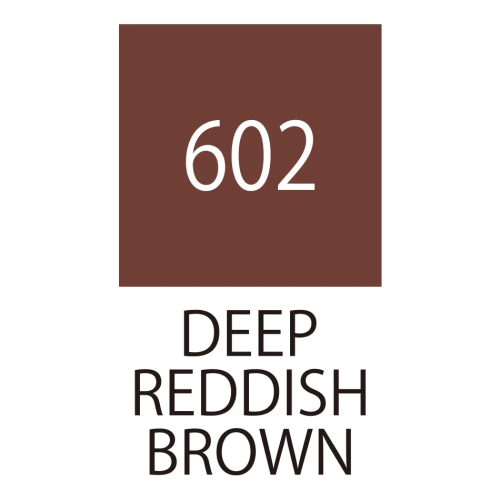 Kuretake Pisak pędzelkowy Zig Fudebiyori - - Deep Reddish Brown